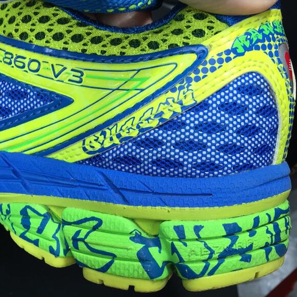 RARE! New Balance 860 V3 NYC Limited Edition 2012 NYC Marathon Running Shoes 8.5 - Picture 16 of 16